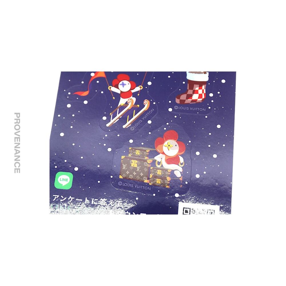 🔴 Louis Vuitton Sticker Set - Vivienne Trunks Japan JDM - Picture 3 of 3